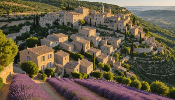 Gordes vaucluse : ocres, plus beau village et patrimoine avec le camping les fontaines
