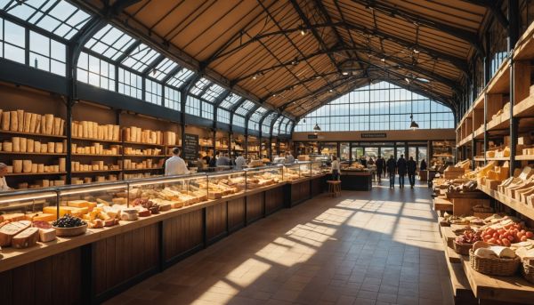 Halles de biarritz : fromages, charcuterie et terrasses gourmandes avec le camping berrua