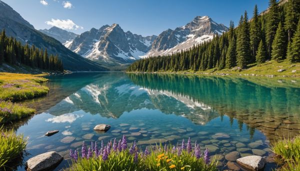 Les lacs d altitude invitent à la fraîcheur en été