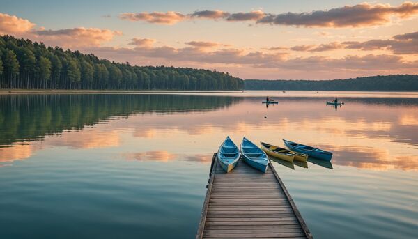 Que faire autour du lac de sanguinet pendant les vacances