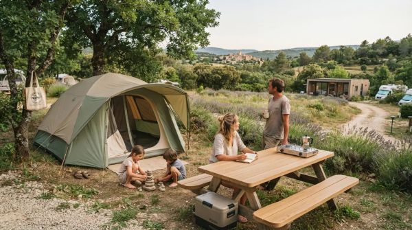 Vacances en pleine nature au camping 4 étoiles de la Drôme Provençale