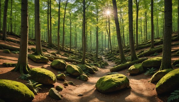 Les plus beaux sentiers de randonnee en foret de fontainebleau